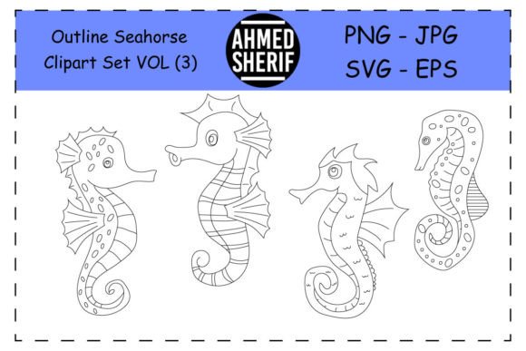 A Real Publisher's Review of the Seahorse Clipart Set