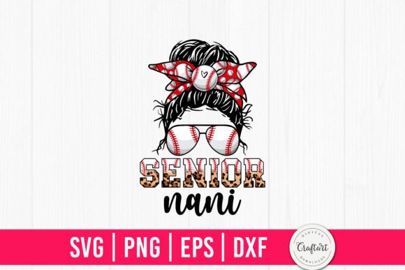 A Review of Senior Nani Messy Bun Baseball Graphics for Crafts