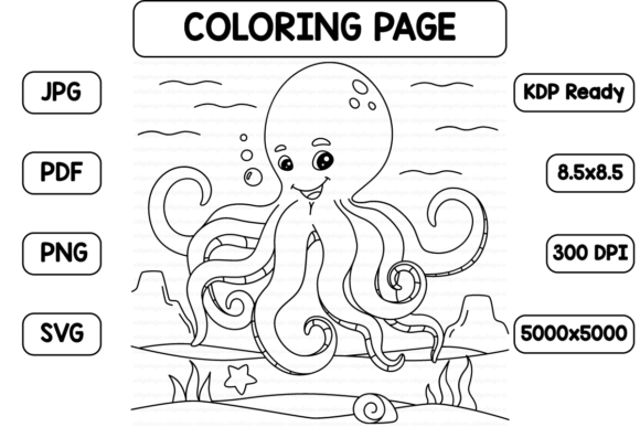 An Octopus Design Ready for Your Embroidery Project