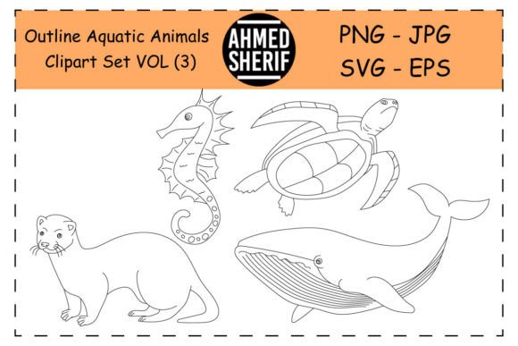 Craft a Coastal Mood with Aquatic Clipart Graphics