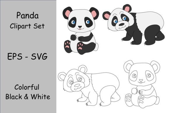 Crafting Wildlife Graphics with Panda Clipart for Real Projects