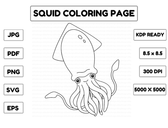 Why This Giant Squid Coloring Graphic Is a Publisher's Secret Weapon
